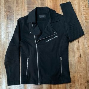 Zara Man Asymmetrical Zip Up Jacket